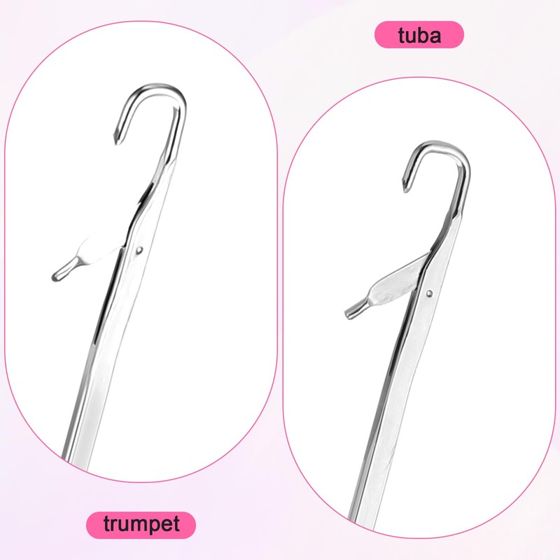 Guduling 4 Pcs Hair Crochet Hook,2 Size Crochet Hook for