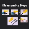 Wood Carving Chisel Set Change Angle Grinder Into Electric Chisel