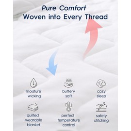 TotAha Baby Sleep Sack 18-24 Month TOG 1.0, Premium Soft Wearable Blanket Baby Sleeping Bag with 2-way Safe Zipper for infant Babies Girl Boy