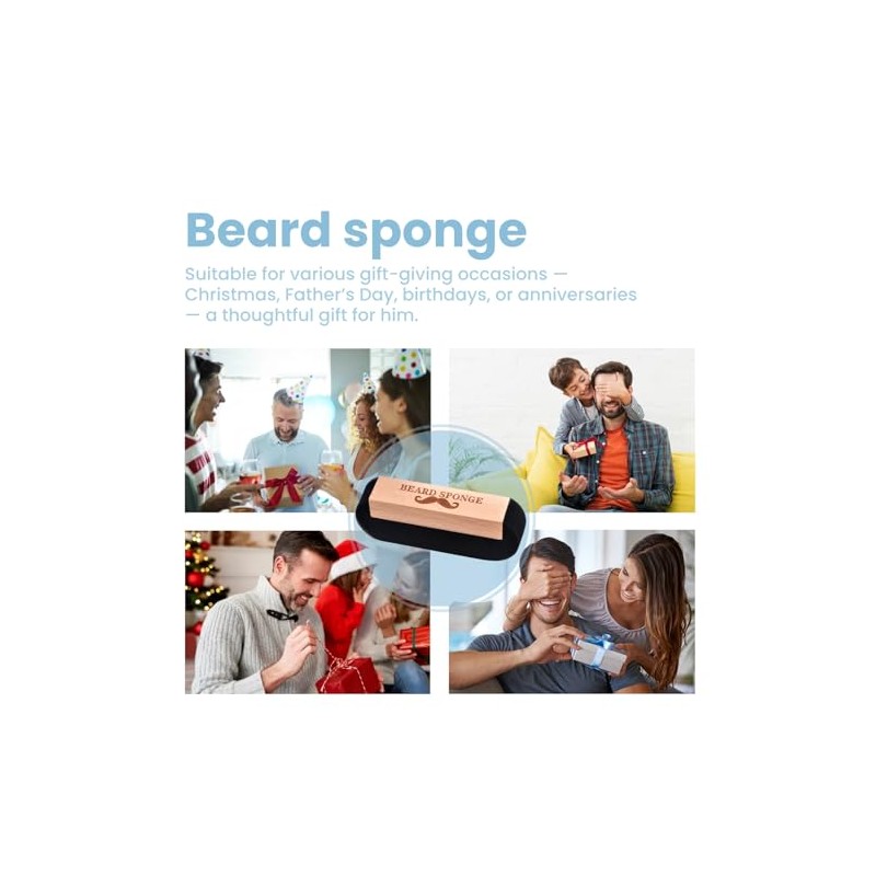 Esponja para barba para lavabo: recoge y limpia el vello