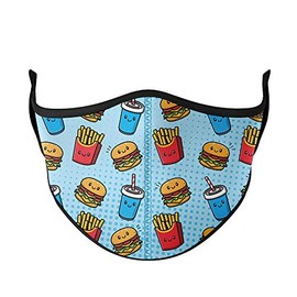 Top Trenz Mask - Fast Food - Kids Ages 3-7