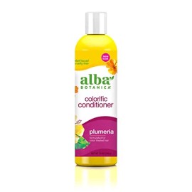Alba Botanica Plumeria Conditioner 12 oz Moisturizing Color Protection Natural