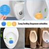 15 Pcs Urinal Mats with Scented Set, Splash Free Urinal