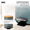 Amig - 3L Bathroom Pedal Bin Mod. Naturline - Grey