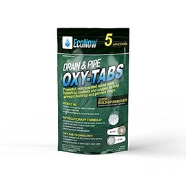 Drain & Pipe Oxy-Tabs for Garbage Disposals - Eliminates Garbage Disposal Odors. Garbage Disposal Cleaner and Food Particle Remover (5)