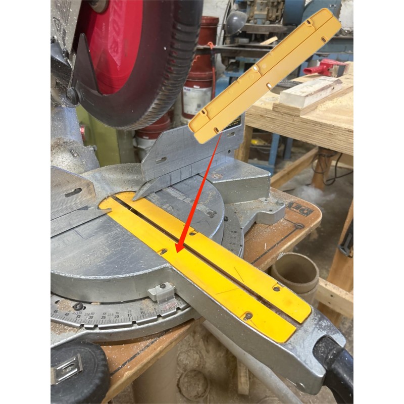 2 Pack 395672-00 Kerf Plate Fits Miter Saw DW708 DW708-B2