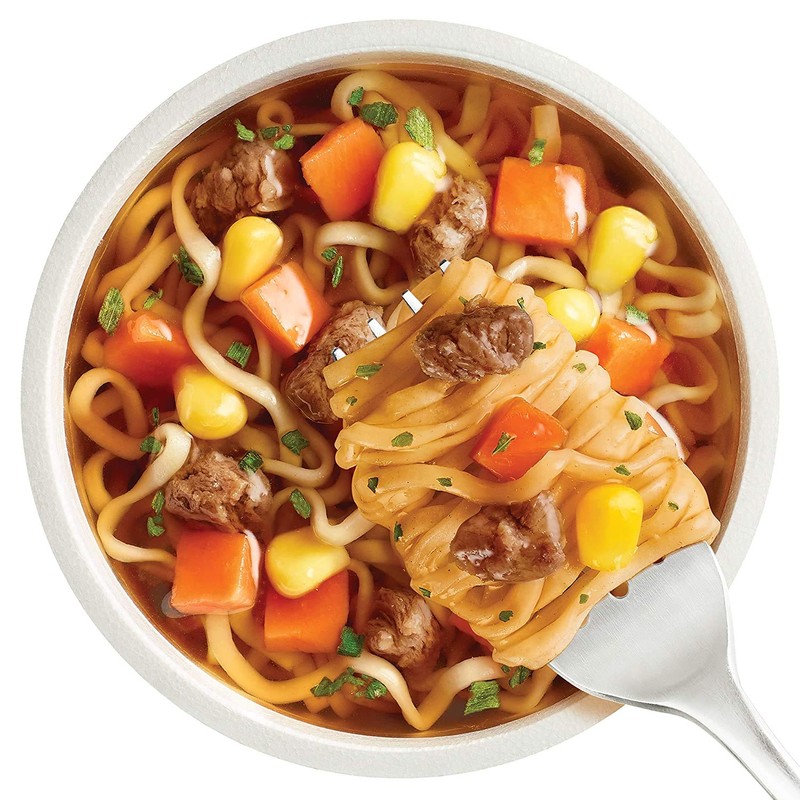 Nissin Cup Noodles Ramen Noodle Soup, Beef, 2.25 Oz (Pack