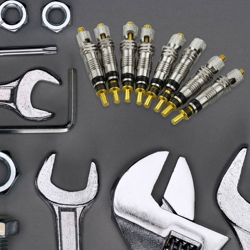12 Pieces Presta Valve Cores Presta Valve Cores with 1
