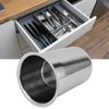 TOPINCN Stainless Steel Utensil Holder, Multifunctional Design Large Capacity Organizer