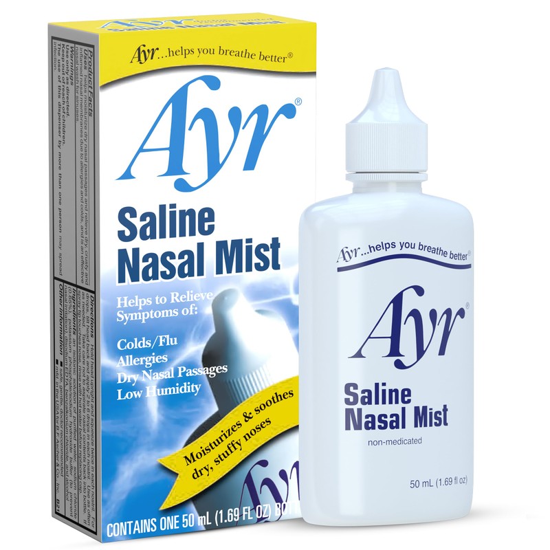 Ayr Saline Nasal Mist 50 mL (Pack of 3)