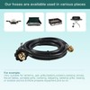 F273704 10-FT Propane Heater Hose Assembly Compatible with Mr. Heater