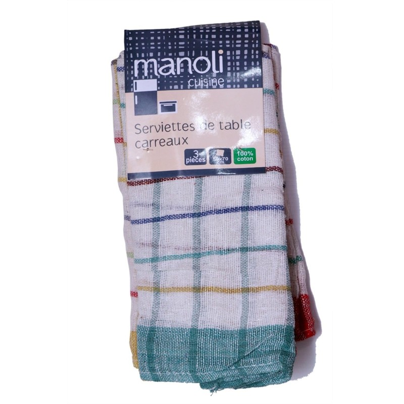 Cotton Kitchen Tea Towel Set – 9 Pcs Set, 50