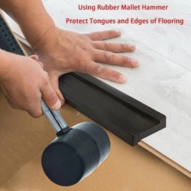 Universal Plastic Flooring Tool 3-Edge Profile System for Vinyl Plank Flooring