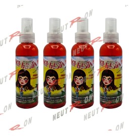 EIVY'S De Mexico LA CHICA FRESITA 130ML CAR AIR FRESHENER SPRAY STRAWBERRY FRESA 4PCS SPRAY