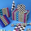 LaRibbons Race Car Reversible Wrapping Paper Mini Roll, Race Track