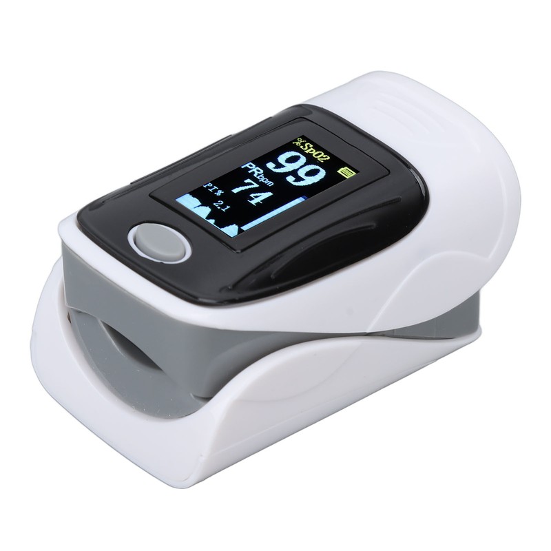 Fingertip Pulse Oximeter Clear Display Small Portable Blood Oxygen Saturation