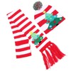 Hat Scarf Set Flexible Ultral Warmth Comfort Lightweight For Winter