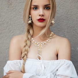 FCLEIH Jewelry Set for Women, Pearl Necklace Dangle Earrings Set Allergy Free Wedding Party Jewelry for Bridal Bridesmaid