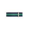 Daniel Wellington Warwick Rose Men's Multicolour Nylon Buckle Watch Strap