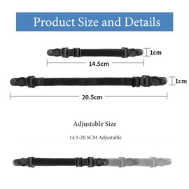 12 PCS Mask Holder Mask Ear Saver, Face Mask Extender Strap, Face Mask Holder to Protect Ears, Mask Straps for Back of Head, Adjustable Ear Savers for Face Masks