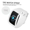 BIUDECO White TPE Watch Strap for Gear Smart Watch Stylish