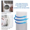 Portable Air Conditioner Exhaust Hose, 5.9" Dia Portable AC Vent