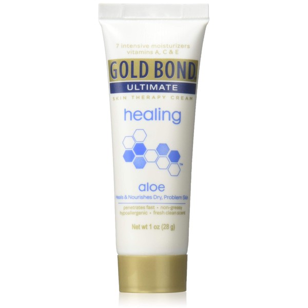 GOLD BOND ULTIMATE Healing Skin Therapy Lotion Aloe, 1 Oz (Pack of 2)