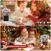 emzrivo 24 Pieces Christmas Pencils with Eraser Xmas Wood Pencils