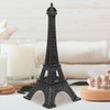 IMIKEYA Eiffel Tower Figurine Black Metal Eiffel Tower Model 13