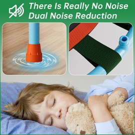 CLORIS 38in/48in Folding Trampoline - Max Load 220lbs / 450lbs Mini Rebounder Fitness Trampoline with Adjustable Foam Handle, with safty Padded Cover Best Gift for Kids/Adult (38'' Green)