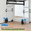 Delog Folding Walker for Senior - Platform Walker with 5’’