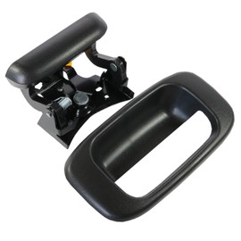 JDMSPEED New Tailgate Handle and Bezel Trim Kit Set Replacement for GMC Sierra Chevy Silverado 99-07