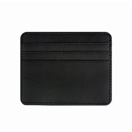 RGEVGER Credit Card Holder, RFID Wallet for Men, Mens Wallets, Thin Minimalist Credit Case Protector, Men and Women Case Debit Wallet Sleeve, 3 Cards Slots and 1 Cards Pockets (Black)