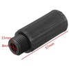 3Pcs Oil Cap Plug Air Compressor Parts for E100087 Black