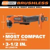 RIDGID 18V SubCompact Brushless Cordless 3/8 in. Right Angle Drill