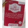 holiday Time Angel Blow Mold 11" Blonde Holiday Time Tabletop