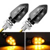 LOPHE Pack of 4 LED Motorcycle Indicators, 12 V Motorcycle