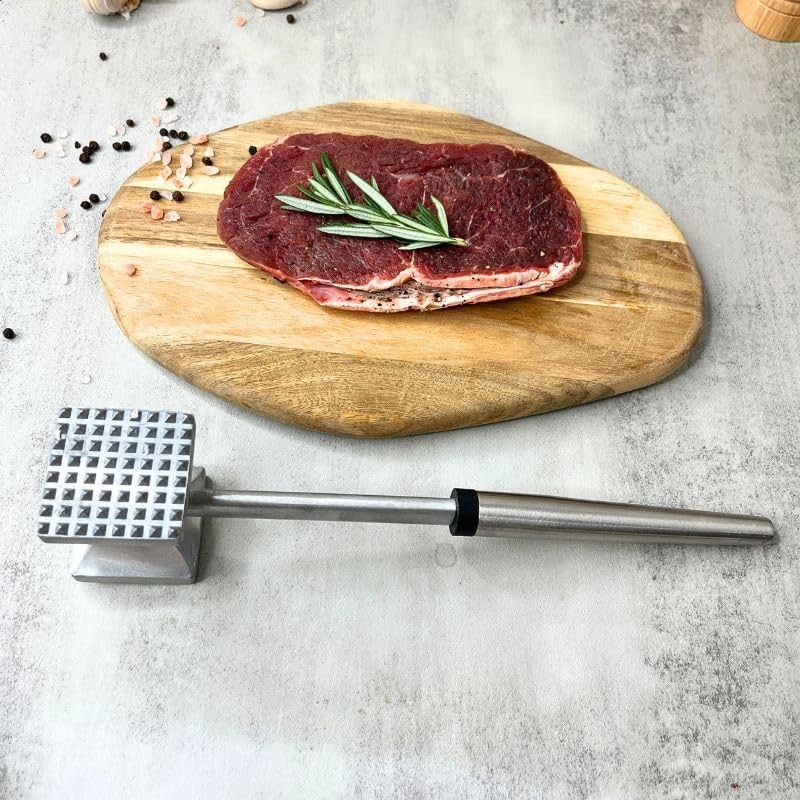 Meat Tenderizer, Heavy Duty and Sturdy Meat Hammer, Masher, Kitchen