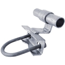 Jake Sales Rolling/Sliding GATE Track Bracket: for 1-5/8" Track Pipe & Post (1-5/8"-2-7/8") Qty. 1