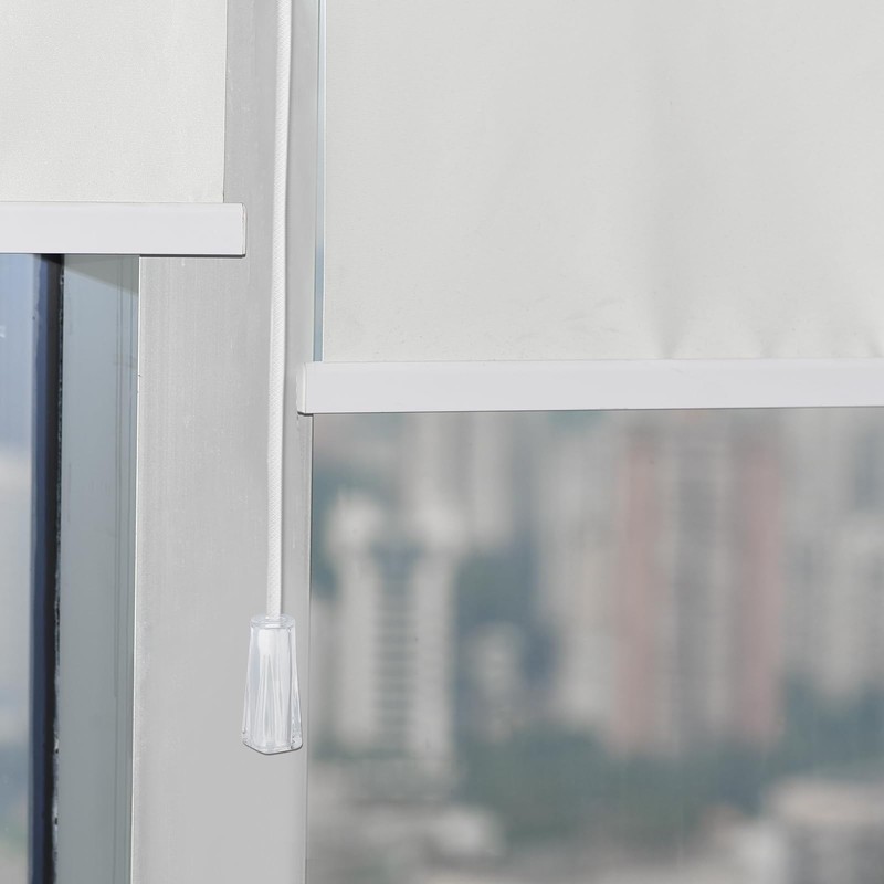 uxcell 8Pcs Cord Knobs, 34mm Window Blind Tassels Plastic Pull