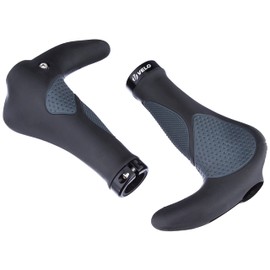 Ergogel D3 Bar 410461.0 Bicycle Handlebar Grips Black/Grey