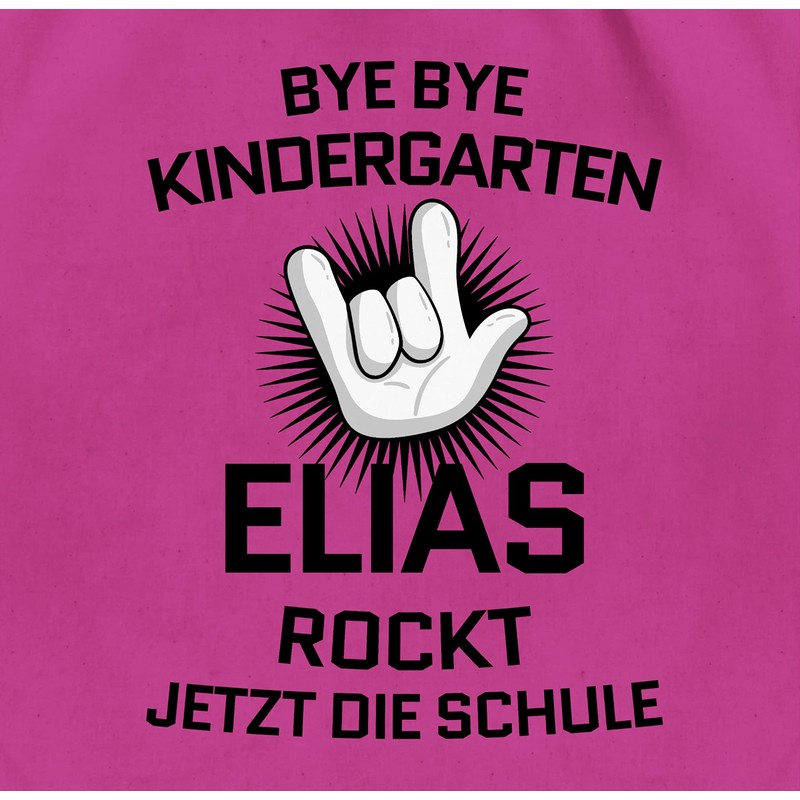 Geschenk mit Namen personalisiert by Shirtracer - Gym Bag Backpack