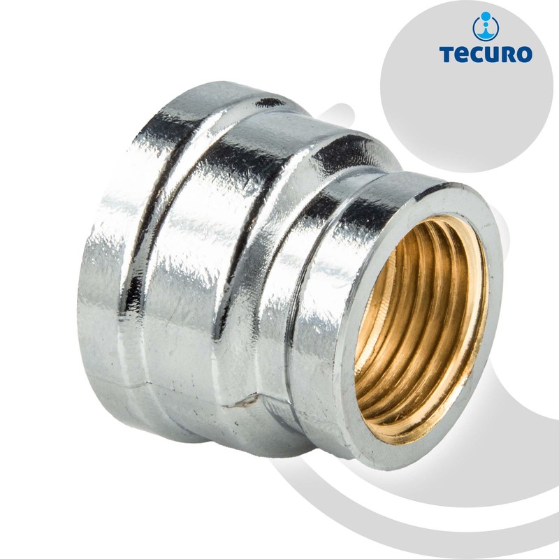 3/4 inch to 1/2 inch reducer, Sleeve reduces internal thread