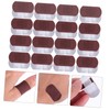 TOVINANNA 50pcs Breathable Fabric Round Finger Bandages for Small Cuts