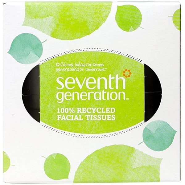 Seventh Generation Facial Tissues Cube, 2 Ply - 85 Count - 4 Pack