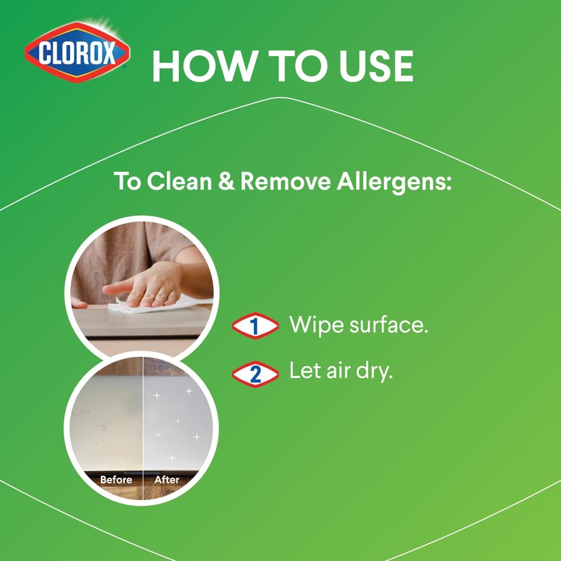 Clorox, Bleach Free Wipe, Fresh, 75 Count