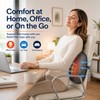 Electric Lumbar Support Pillow for Home & Office – Heated