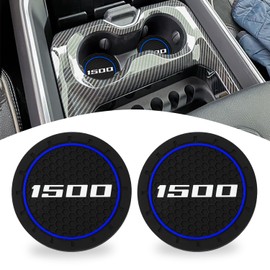Cup Holder Coasters for Ram 1500, Compatiable with Dodge Ram 1500 Accessories, Cup Holder Coasters for Dodge RAM 1500, Water Proof Blue