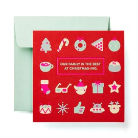 American Greetings Christmas Card for Family (Amazing Crew)