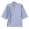 Nagayleben SG-1441 Unisex Patient Clothes, Jinbei-type, Top Coat, White Coat,